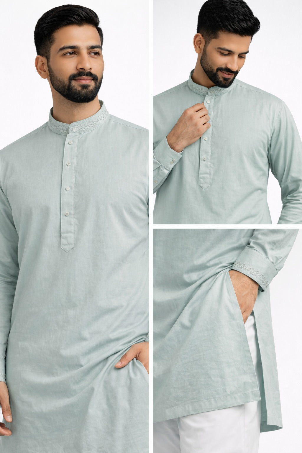 Premium Mint Kurta
