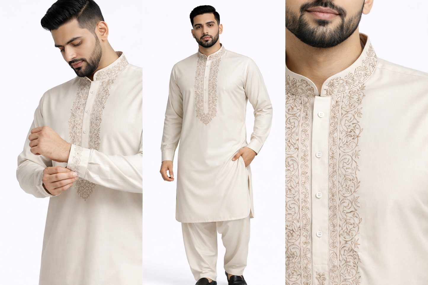 Royal Ivory Pathani