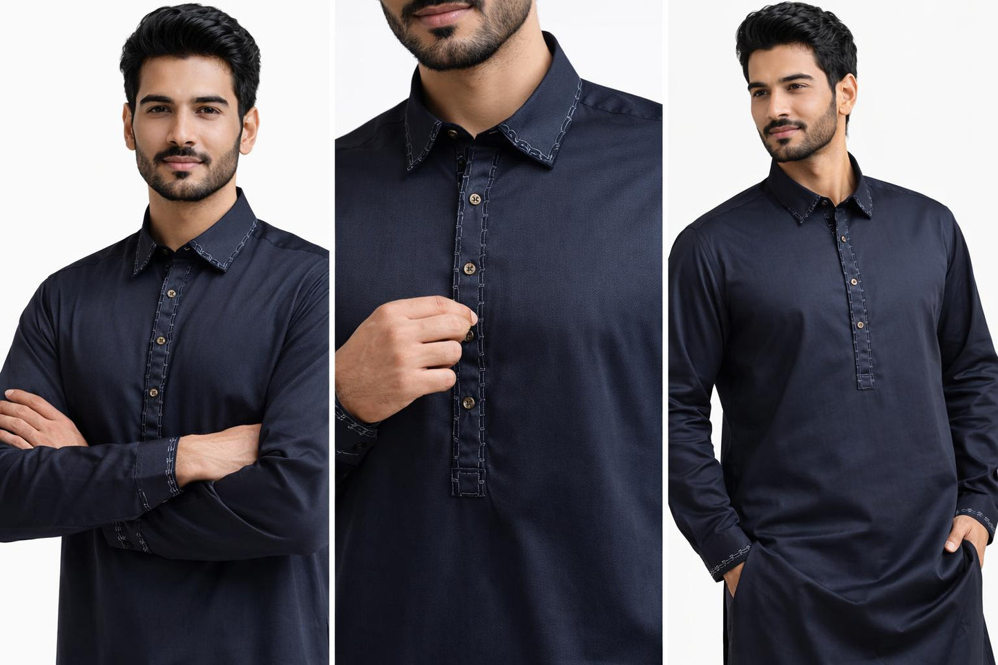 Sapphire Blue Pathani