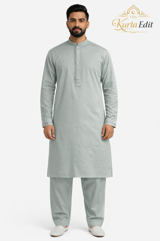 Premium Mint Kurta