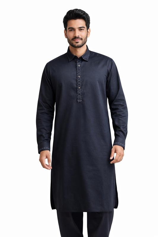 Sapphire Blue Pathani